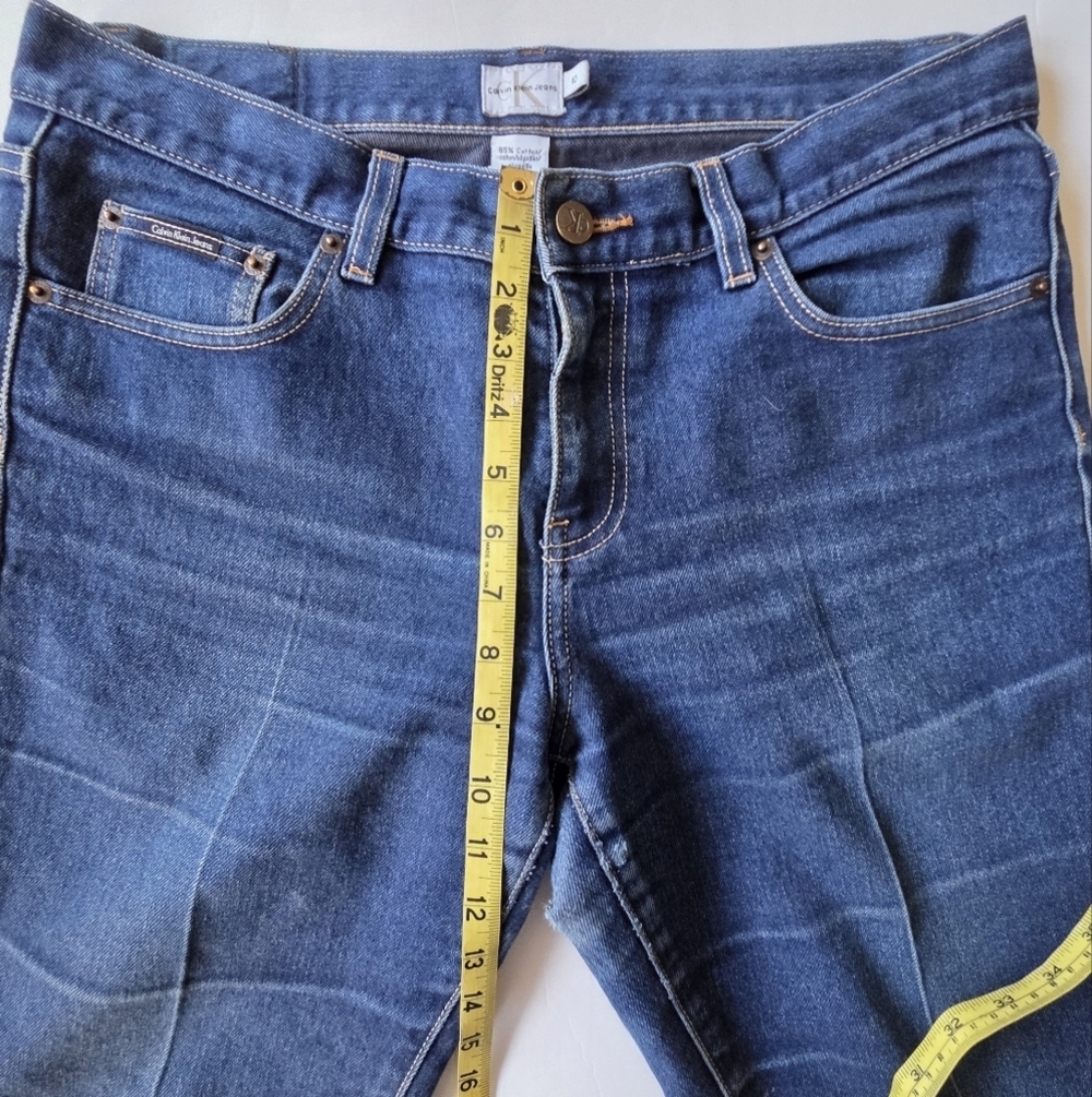 Classic Calvin Klein Blue Women's Jeans - Picture 6 of 9